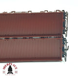 ♻️ 2da mano - Märklin 2x 4694 vagones telero DB H0 escala 1:87 EH010