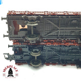 ♻️ 2da mano - Märklin 2x 4694 vagones telero DB H0 escala 1:87 EH010