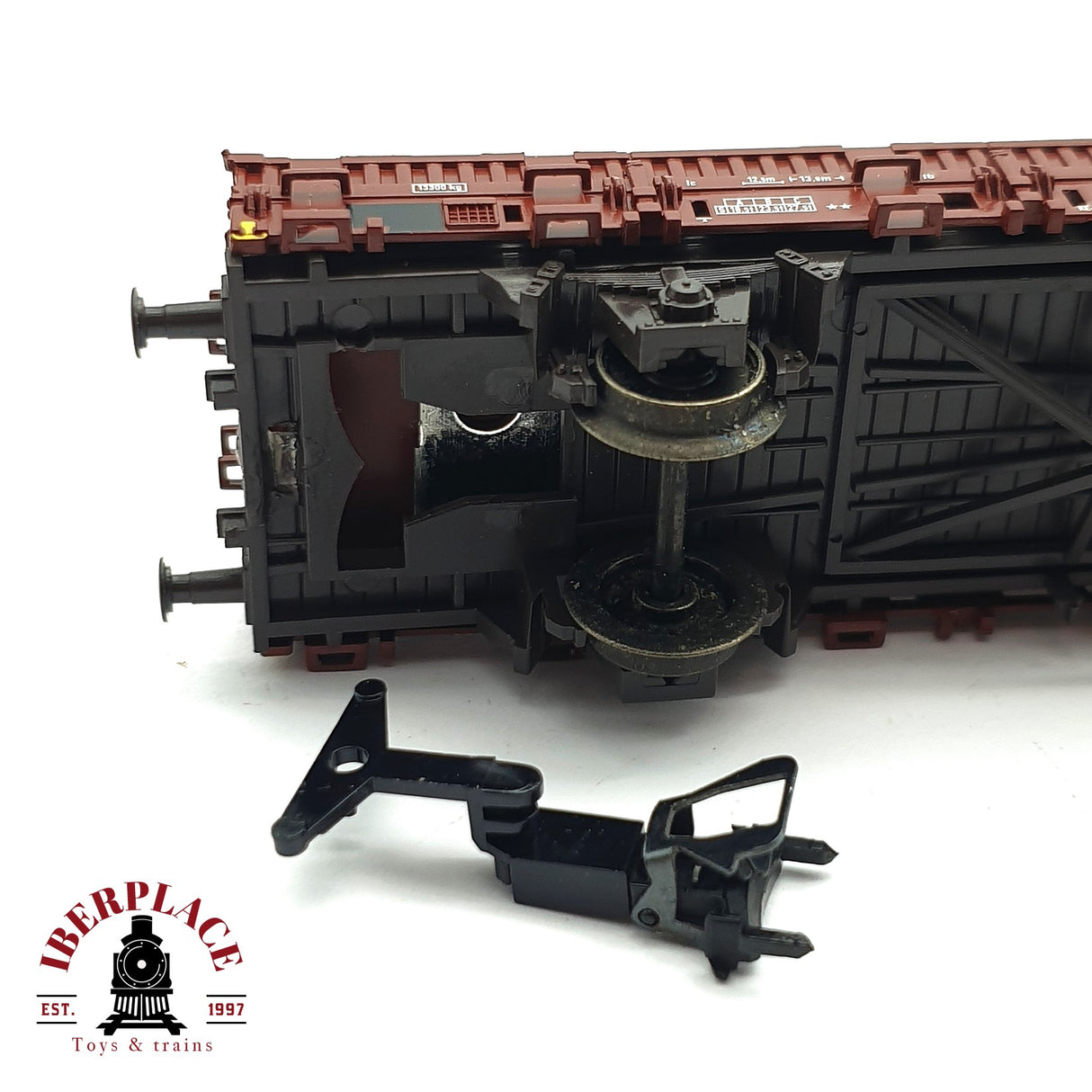 ♻️ 2da mano - Märklin 2x 4694 vagones telero DB H0 escala 1:87 EH010