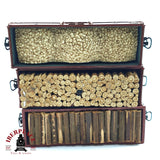 ♻️ 2da mano - Märklin 3x vagones abiertos con troncos de carga DB SNCF H0 escala 1:87 EH010