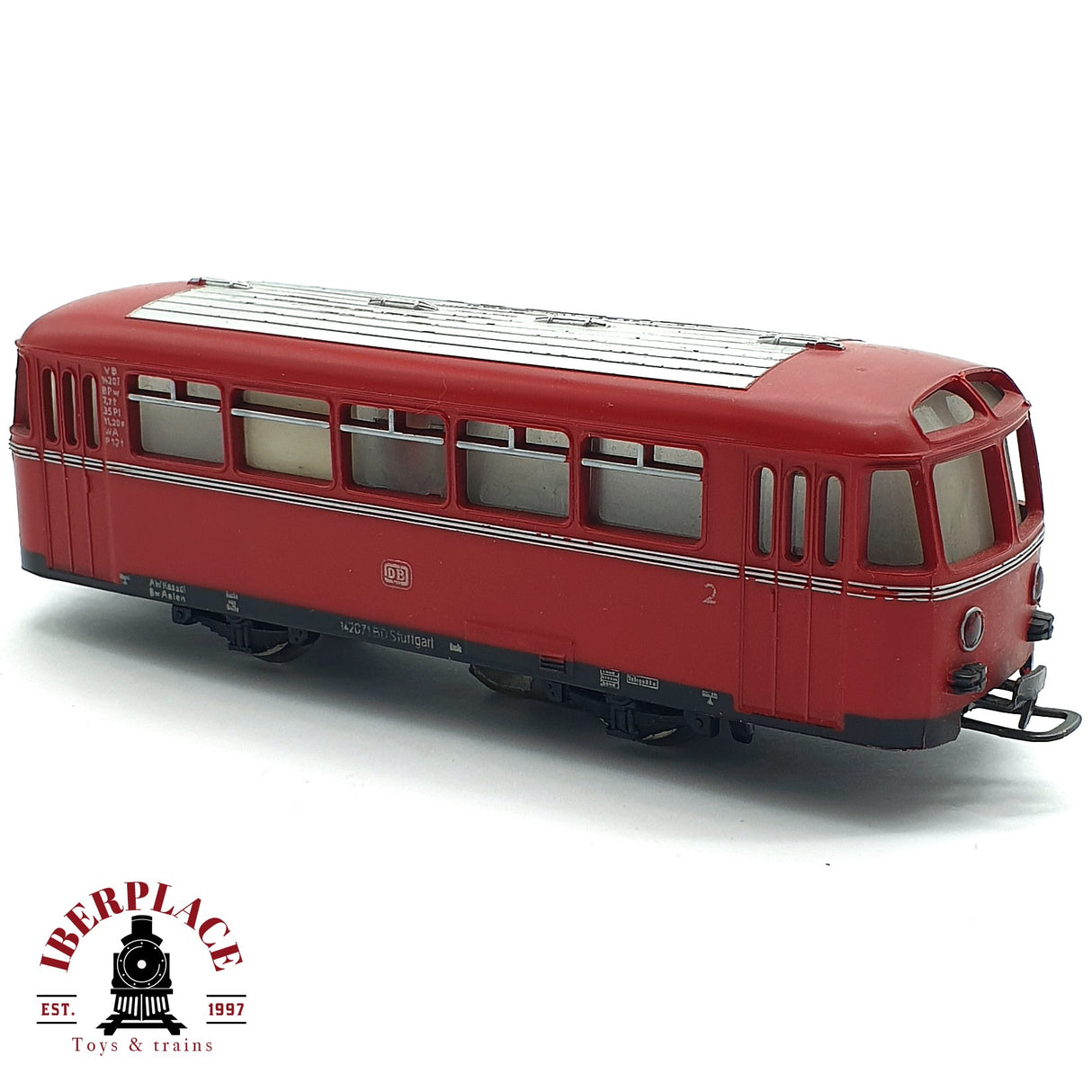 ♻️ 2da mano - Märklin vagón pasajeros remolque de ferrobús DB H0 escala 1:87 EH010