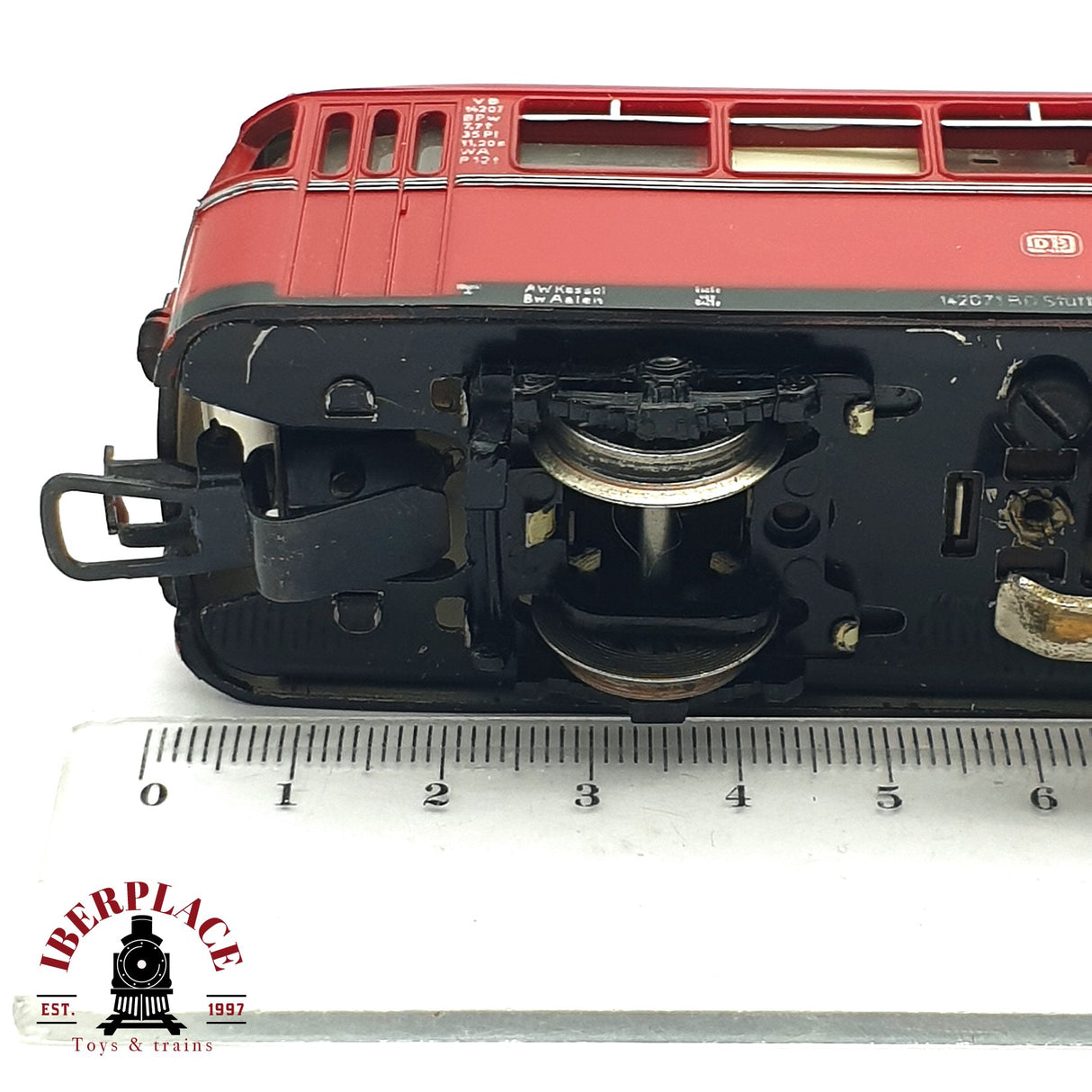 ♻️ 2da mano - Märklin vagón pasajeros remolque de ferrobús DB H0 escala 1:87 EH010