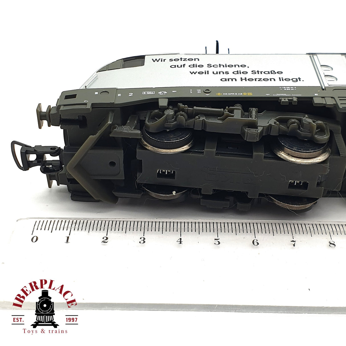 ♻️ 2da mano - AC PIKO 57292 Locomotora BR 182 Porsche DB H0 escala 1:87 EH010