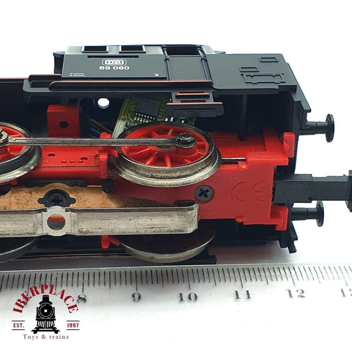 ♻️ 2da mano - Märklin Locomotora sin motor con decoder DB 89 080 H0 escala 1:87 EH010