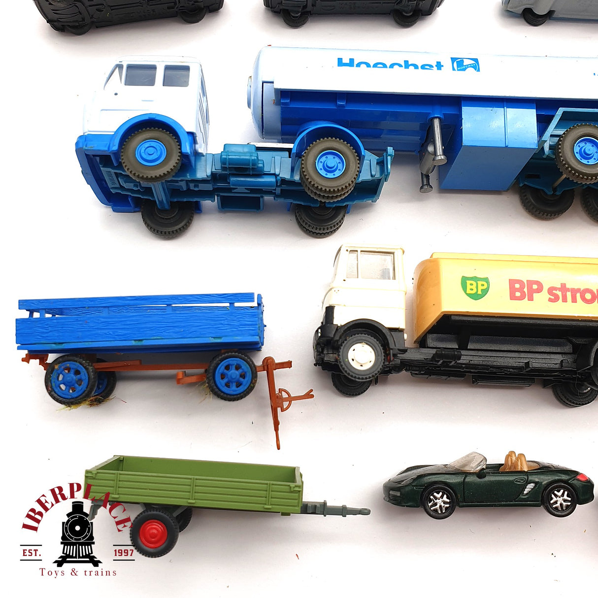 ♻️ 2da mano - Wiking Herpa coches camiones Porsche Mercedes etc H0 escala 1:87 EH010