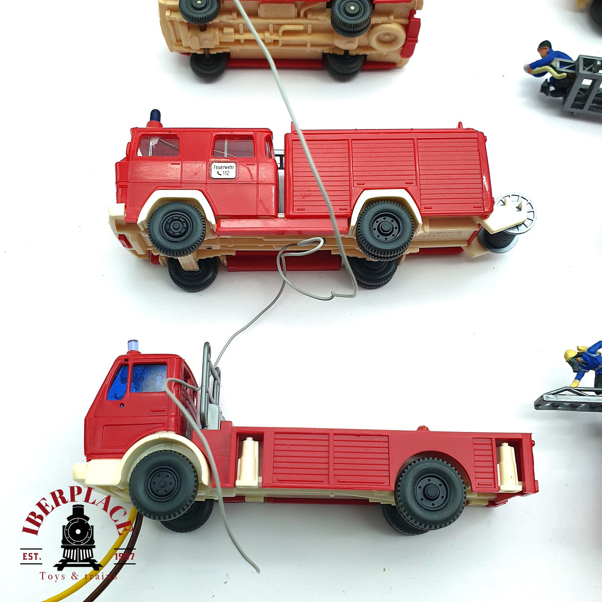 ♻️ 2da mano - Wiking Herpa coches camiones de bomberos Mercedes Magirus H0 escala 1:87 EH010