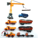 ♻️ 2da mano - Wiking torre grua camiones Magirus Mercedes MB H0 escala 1:87 EH010