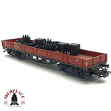 ♻️ 2da mano - Märklin vagón bordes bajos DB 697 2 344-1 H0 escala 1:87 EH010
