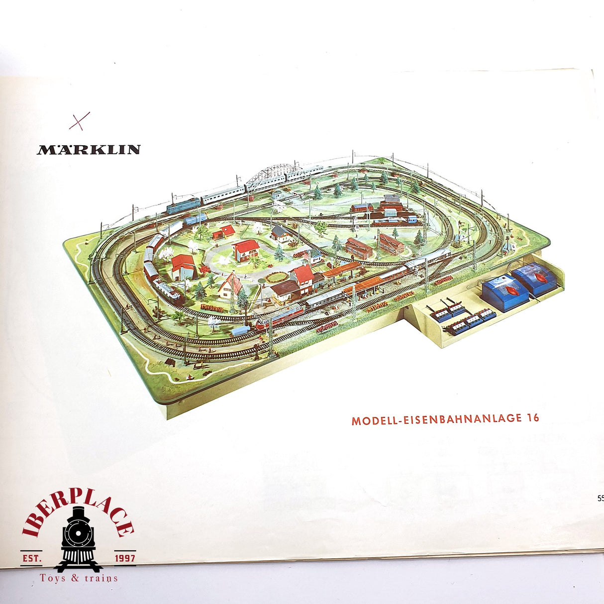 ♻️ 2da mano - Märklin 0350 libro plano de vías del año 1969 H0 escala 1:87 EH010