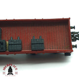 ♻️ 2da mano - Märklin vagón bordes bajos DB 697 2 344-1 H0 escala 1:87 EH010