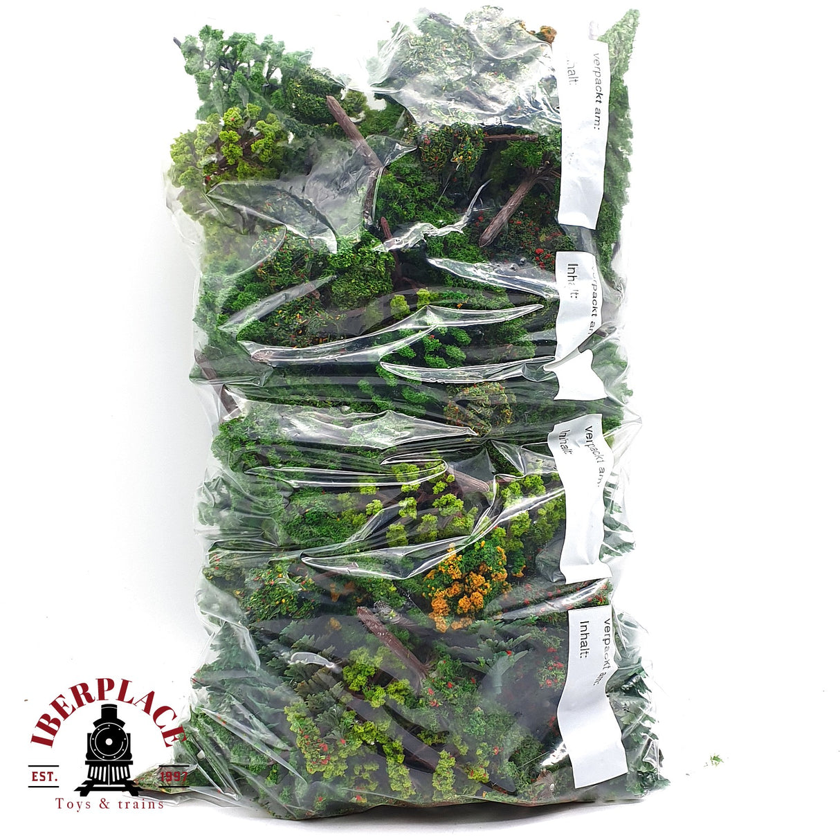 ♻️ 2da mano - Lote XXL arboles pinos Abetos H0 escala 1:87 EH010