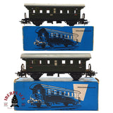 ♻️ 2da mano - Märklin 2x 4002 vagones pasajero clase 2 en metal  H0 escala 1:87 EH010