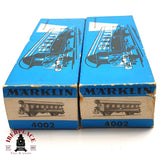 ♻️ 2da mano - Märklin 2x 4002 vagones pasajero clase 2 en metal  H0 escala 1:87 EH010
