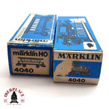♻️ 2da mano - Märklin 2x 4040 vagones pasajero clase 2 en metal H0 escala 1:87 EH010