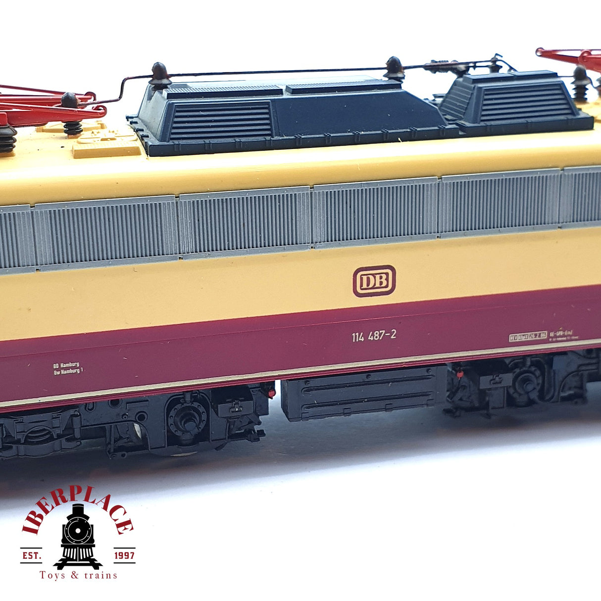 ♻️ 2da mano - AC Roco 43919 Digital Locomotora BR 114 DB H0 escala 1:87 EH010
