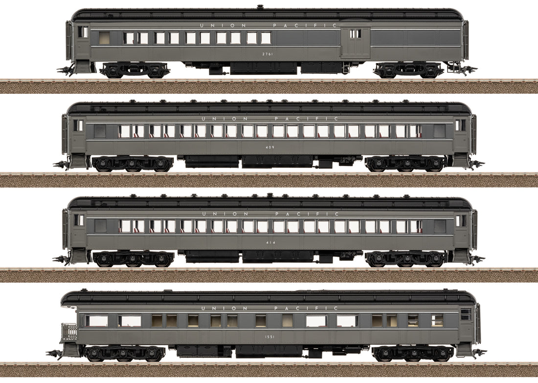 Trix 23729 · Set carrozze americane Heavyweight