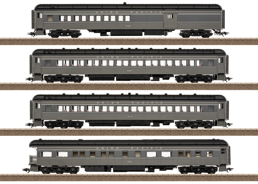 Trix 23729 · Set carrozze americane Heavyweight