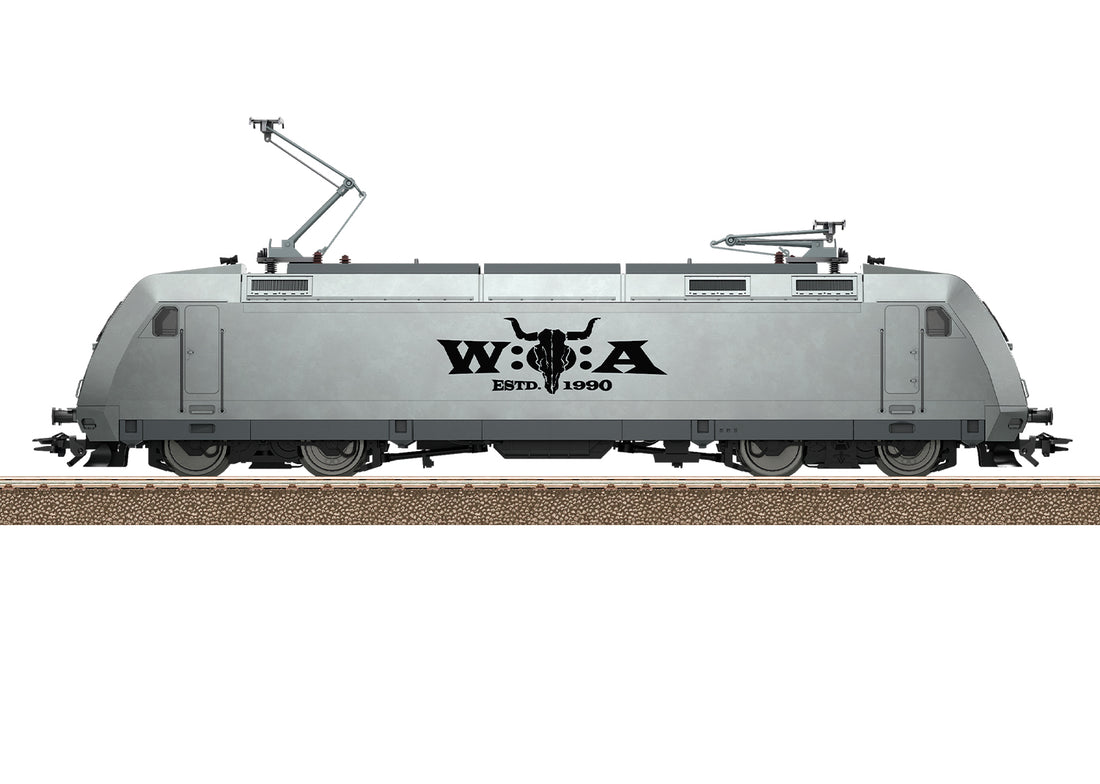 Trix 25475 · Locomotiva elettrica serie 101 Raw Metal Edition
