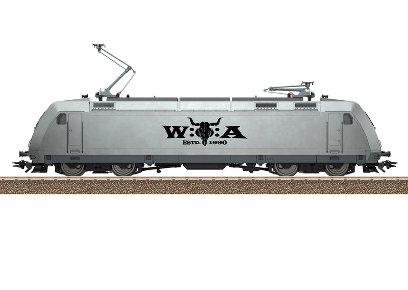 Trix 25475 – Locomotiva elettrica serie 101 Raw Metal Edition – H0 1:87