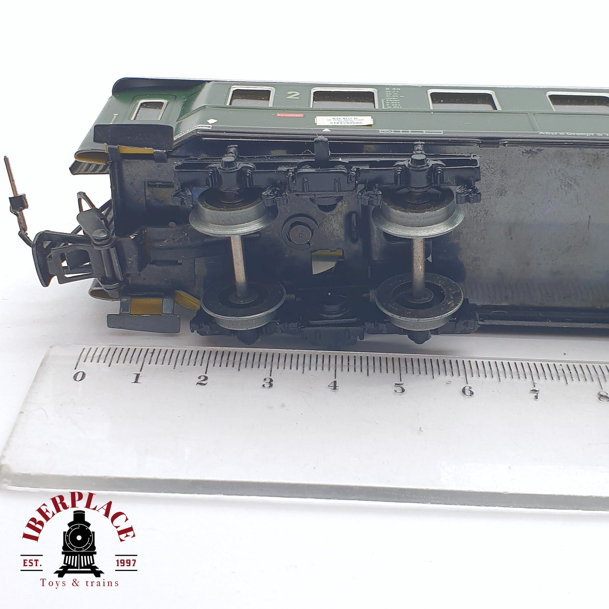 ♻️ 2 mano - Märklin 4037 vagón pasajeros DB en metal H0 escala 1:87 TEN03