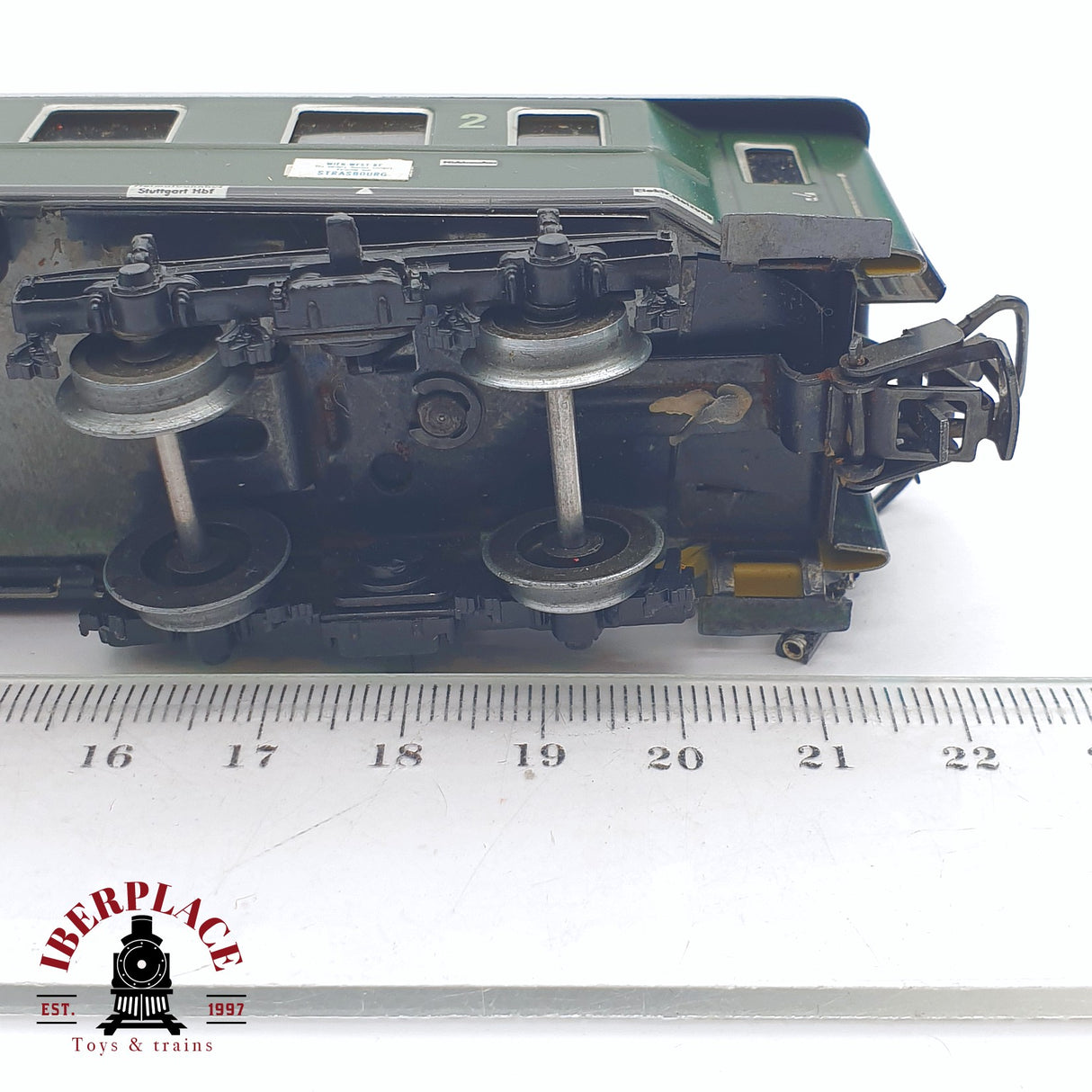 ♻️ 2 mano - Märklin 4037 vagón pasajeros DB en metal H0 escala 1:87 TEN03