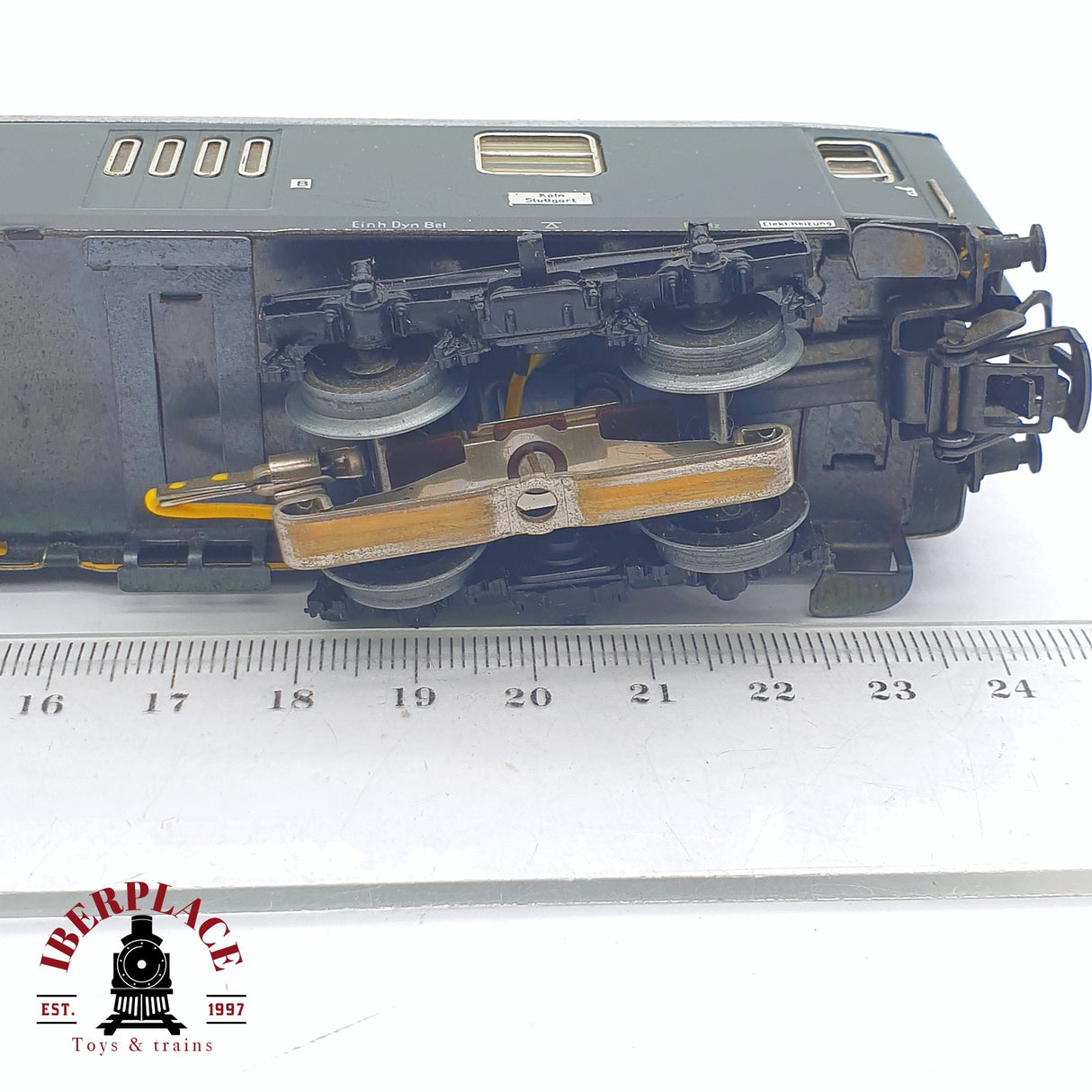 ♻️ 2 mano - Märklin 4044 vagón equipajes DB en metal H0 escala 1:87 TEN03