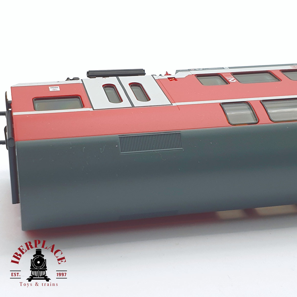 ♻️ 2 mano - Märklin 43584 vagon pasajeros de doble piso RE Kassel HBF H0 escala 1:87 TEN03