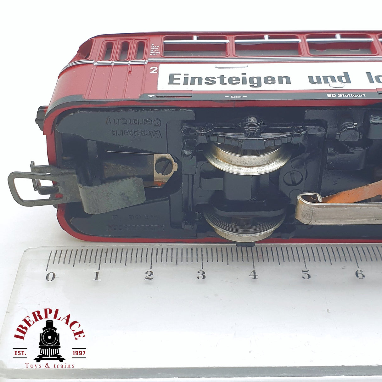 ♻️ 2 mano - Märklin 3016 Locomotora Ferrobus BR 795 DB H0 escala 1:87 TEN03