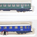 ♻️ 2 mano -  Märklin 4x 8710 8711 8713 coches pasajero DSG DB restaurante Z escala 1:220 TEN03