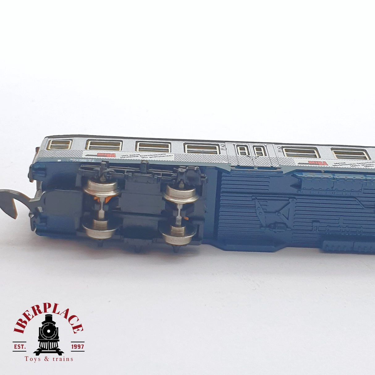 ♻️ 2 mano -  Märklin 8716 vagón pasajeros DB MIBA silver Z escala 1:220 TEN03