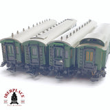 ♻️ 2 mano - Märklin 4x pasajeros y equipajes DRG H0 escala 1:87 TEN03
