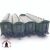♻️ 2 mano - Märklin 4x pasajeros y equipajes DRG H0 escala 1:87 TEN03