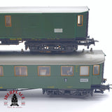 ♻️ 2 mano - Märklin 4x pasajeros y equipajes DRG H0 escala 1:87 TEN03