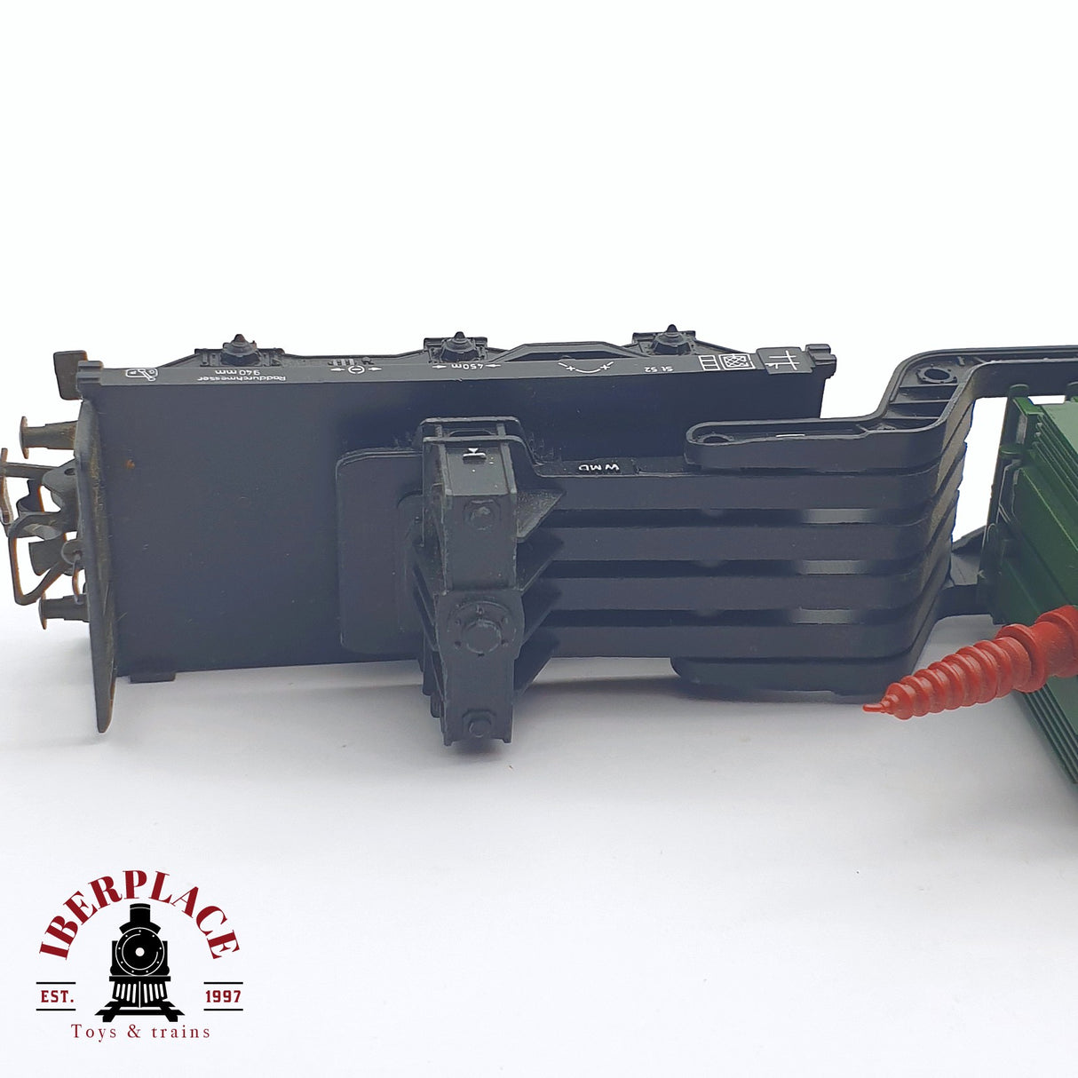 ♻️ 2 mano - Märklin 4617 remolque de plataforma baja DB H0 escala 1:87 TEN03