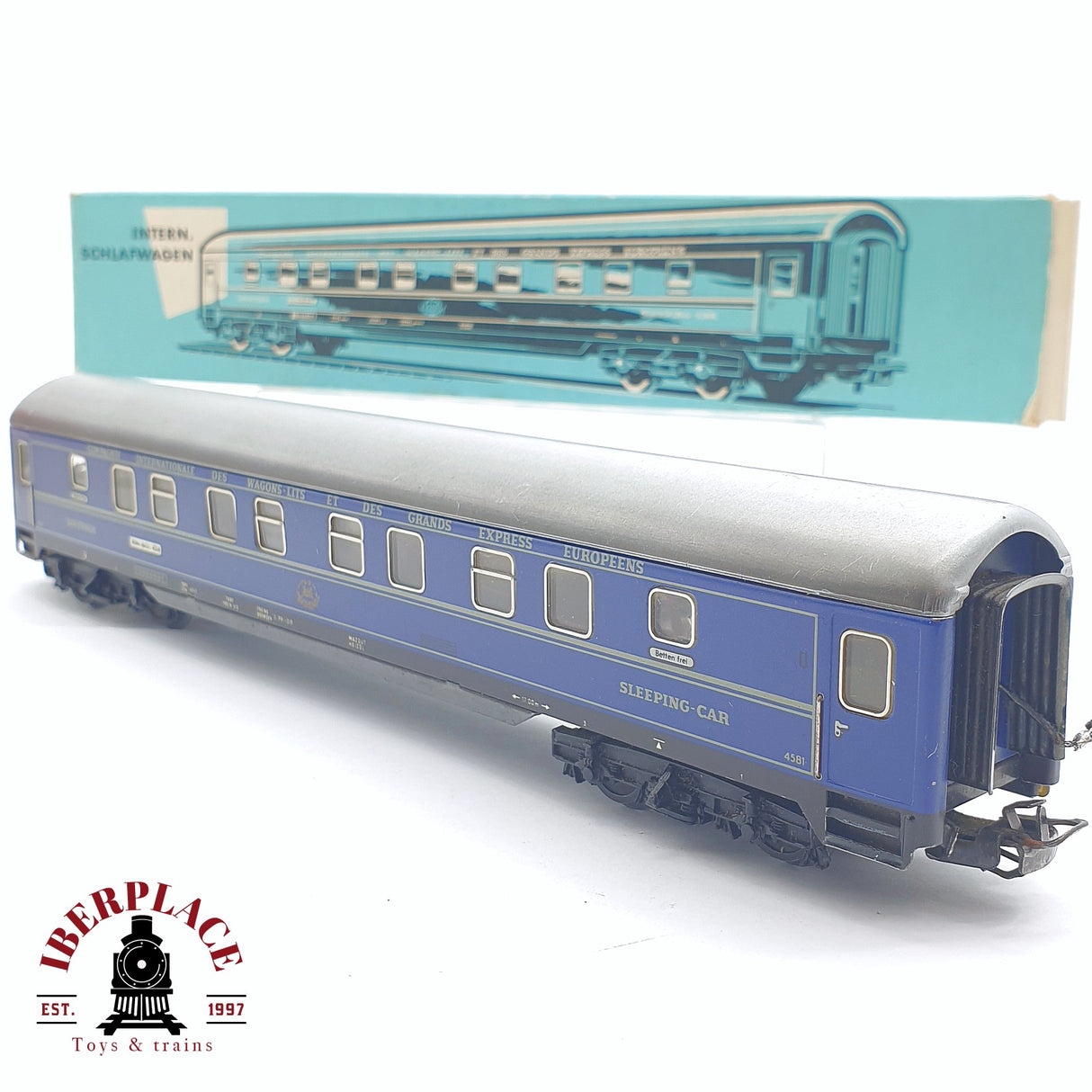♻️ 2 mano - Märklin 4029 vagón camas express europeens H0 escala 1:87 TEN03
