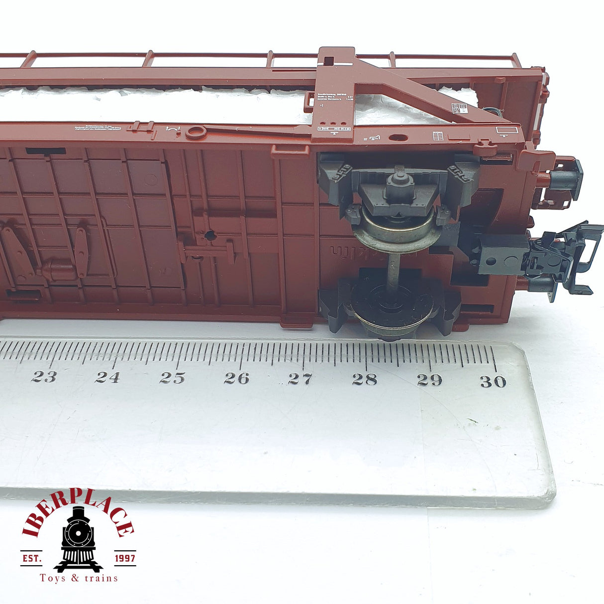 ♻️ 2 mano - Märklin 4712 vagón portacoches DB H0 escala 1:87 TEN03