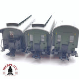 ♻️ 2 mano - Märklin 3x vagones pasajero y equipajes DB clase 2 H0 escala 1:87 TEN03