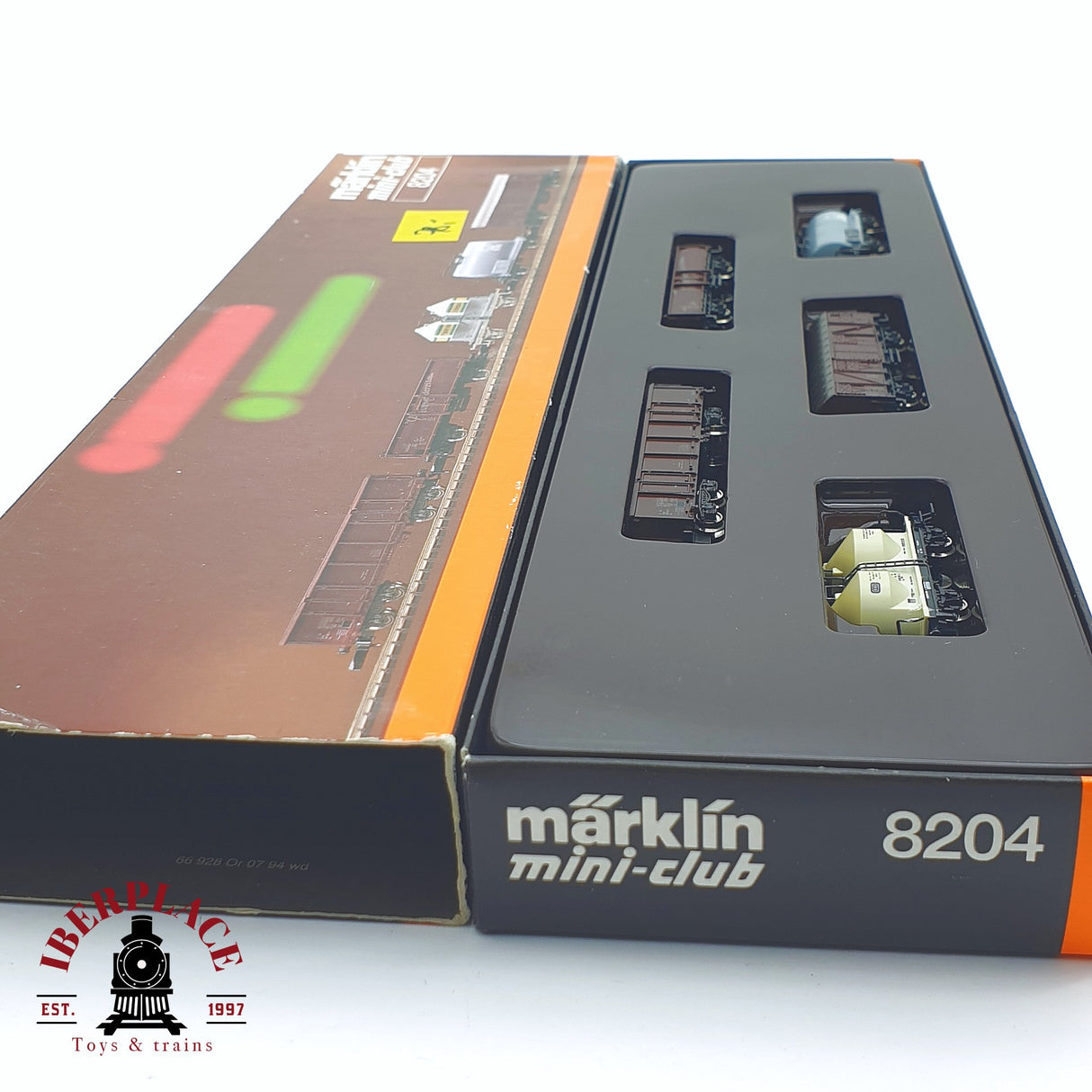 ♻️ 2 mano -  Märklin 8695 Set mercancias regionales DR DB Z escala 1:220 TEN03
