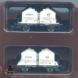 ♻️ 2 mano -  Märklin 82502 set vagones de cemento EVA DB Z escala 1:220 TEN03