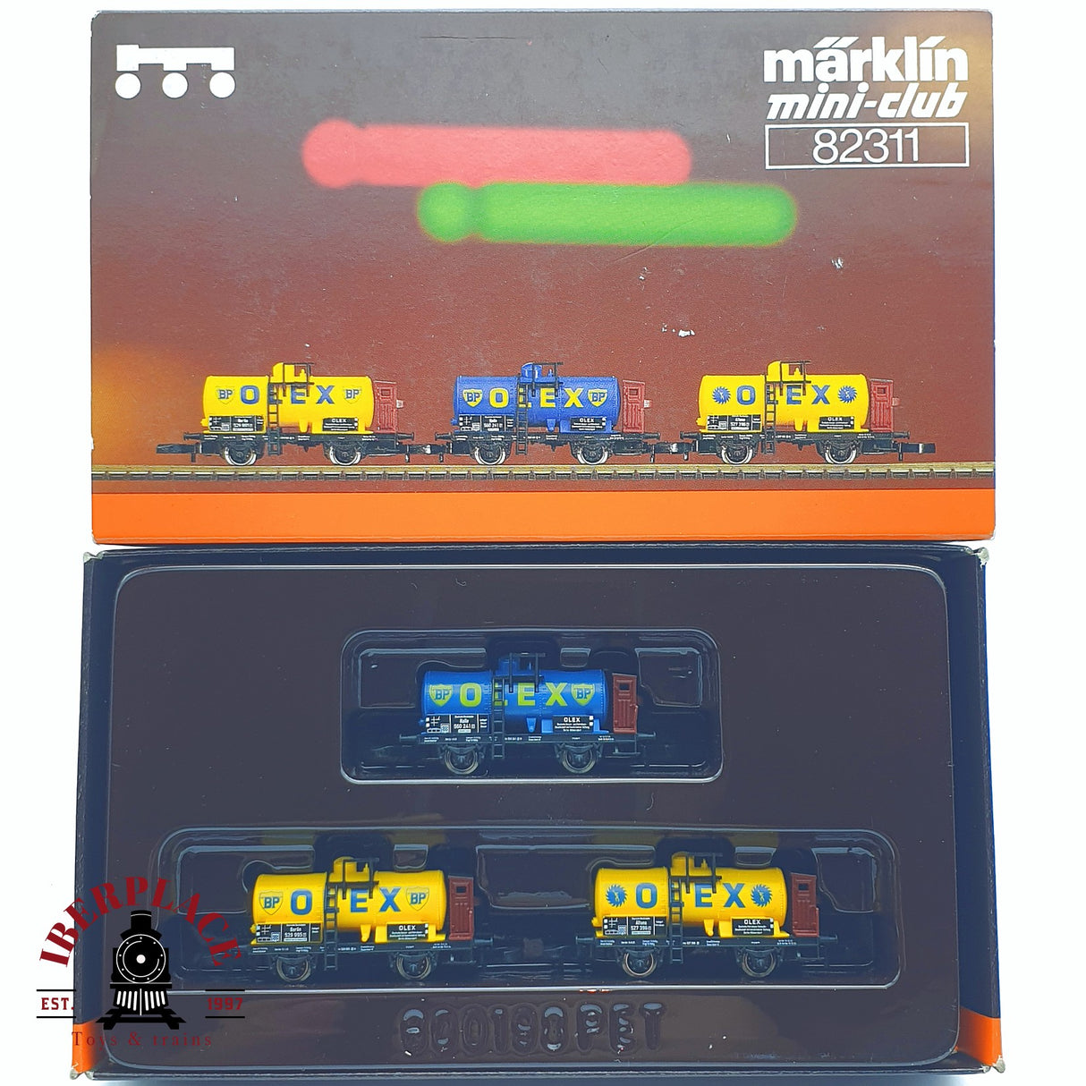 ♻️ 2 mano -  Märklin 82311 set cisternas Olex Z escala 1:220 TEN03
