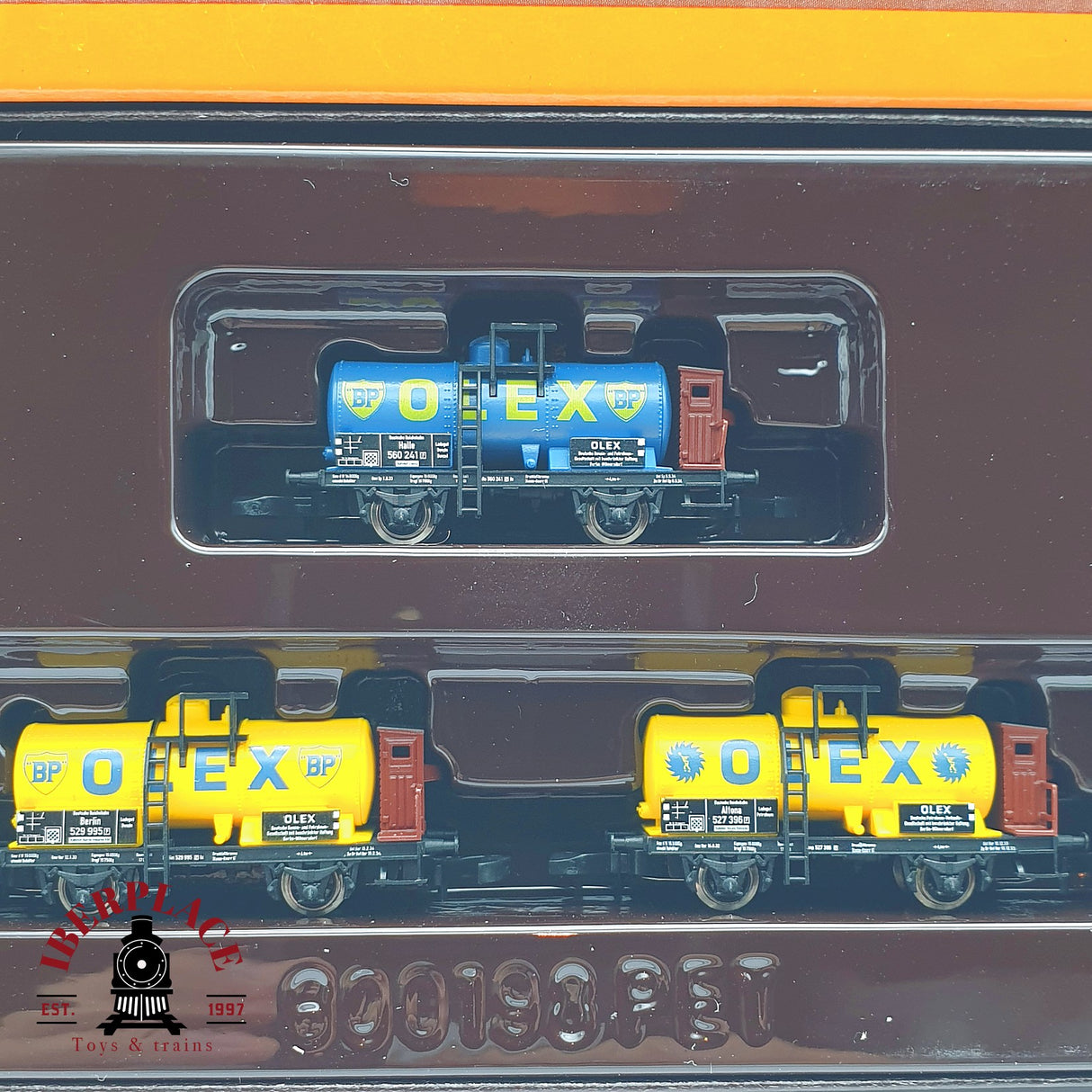 ♻️ 2 mano -  Märklin 82311 set cisternas Olex Z escala 1:220 TEN03