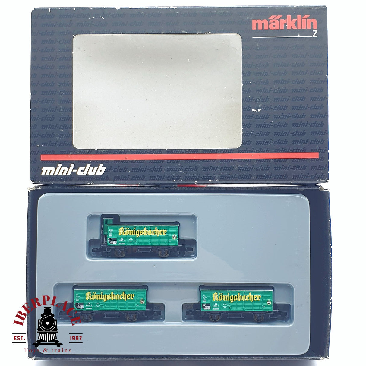 ♻️ 2 mano -  Märklin 86393 set mercancias Rönigsbacher DB Z escala 1:220 TEN03