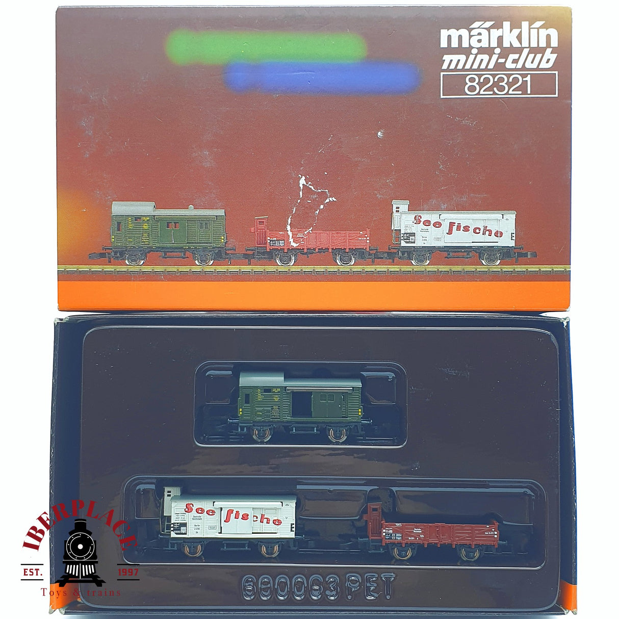 ♻️ 2 mano -  Märklin 82321 set mercancias DRG Z escala 1:220 TEN03