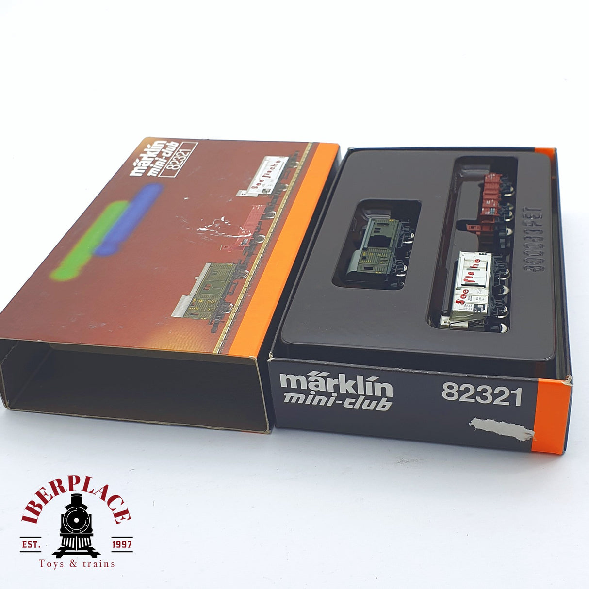 ♻️ 2 mano -  Märklin 82321 set mercancias DRG Z escala 1:220 TEN03