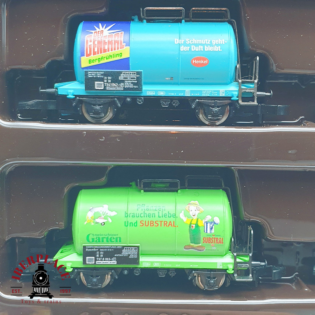 ♻️ 2 mano -  Märklin 86112 set cisternas DB Z escala 1:220 TEN03