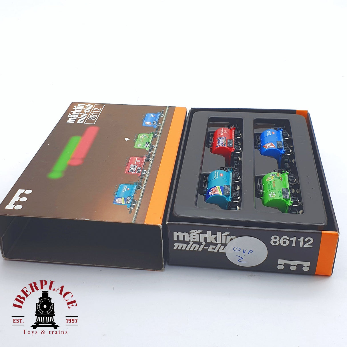 ♻️ 2 mano -  Märklin 86112 set cisternas DB Z escala 1:220 TEN03