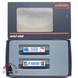 ♻️ 2 mano -  Märklin 98057 set contenedores conrad electronic Z escala 1:220 TEN03