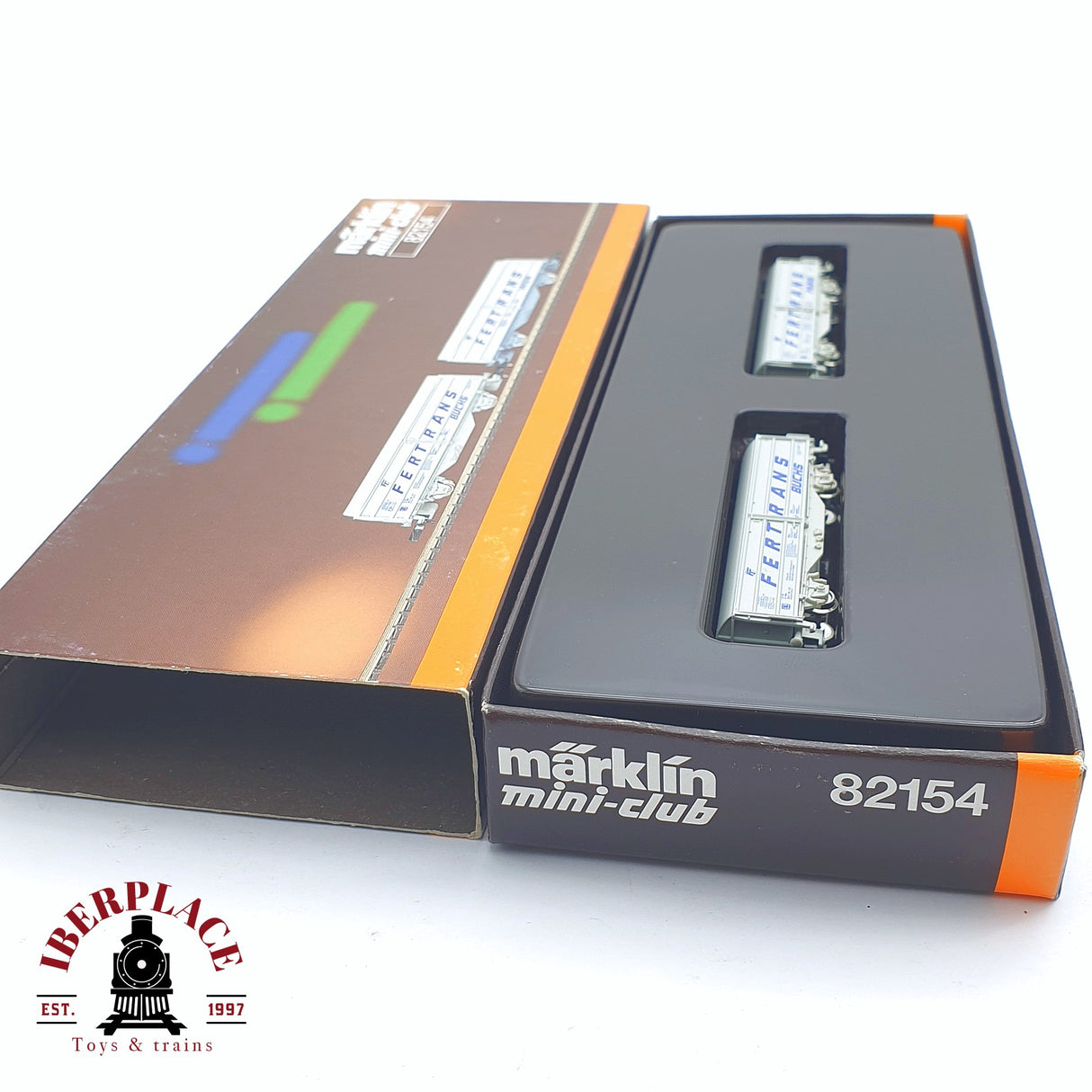 ♻️ 2 mano -  Märklin 82154 set mercancias Fertrans Buchs ÖBB Z escala 1:220 TEN03