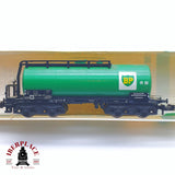 ♻️ 2 mano - Minitrix 51 3554 00 vagón cisterna BP DB N escala 1:160 TEN03