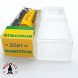 ♻️ 2 mano - Minitrix 51 3551 00 vagón cisterna Shell DB N escala 1:160 TEN03